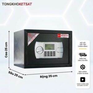 Két Sắt Mini Điện Tử Khách Sạn Việt Tiệp KS26