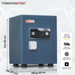 Két Sắt Siêu Cường SC34VTDT KHÓA VÂN TAY (Màu Xanh Than)