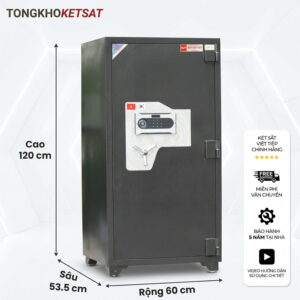 Két Sắt Loại To, Cỡ Lớn Việt Tiệp KCC240DT Khóa Điện Tử