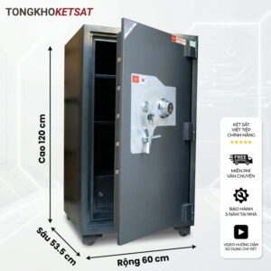 Két Sắt Loại To Cỡ Lớn Việt Tiệp KCC240 Khóa Cơ Đổi Mã