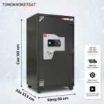 Két Sắt Cỡ Lớn Việt Tiệp Khóa Vân Tay Điện Tử KCC240VTDT