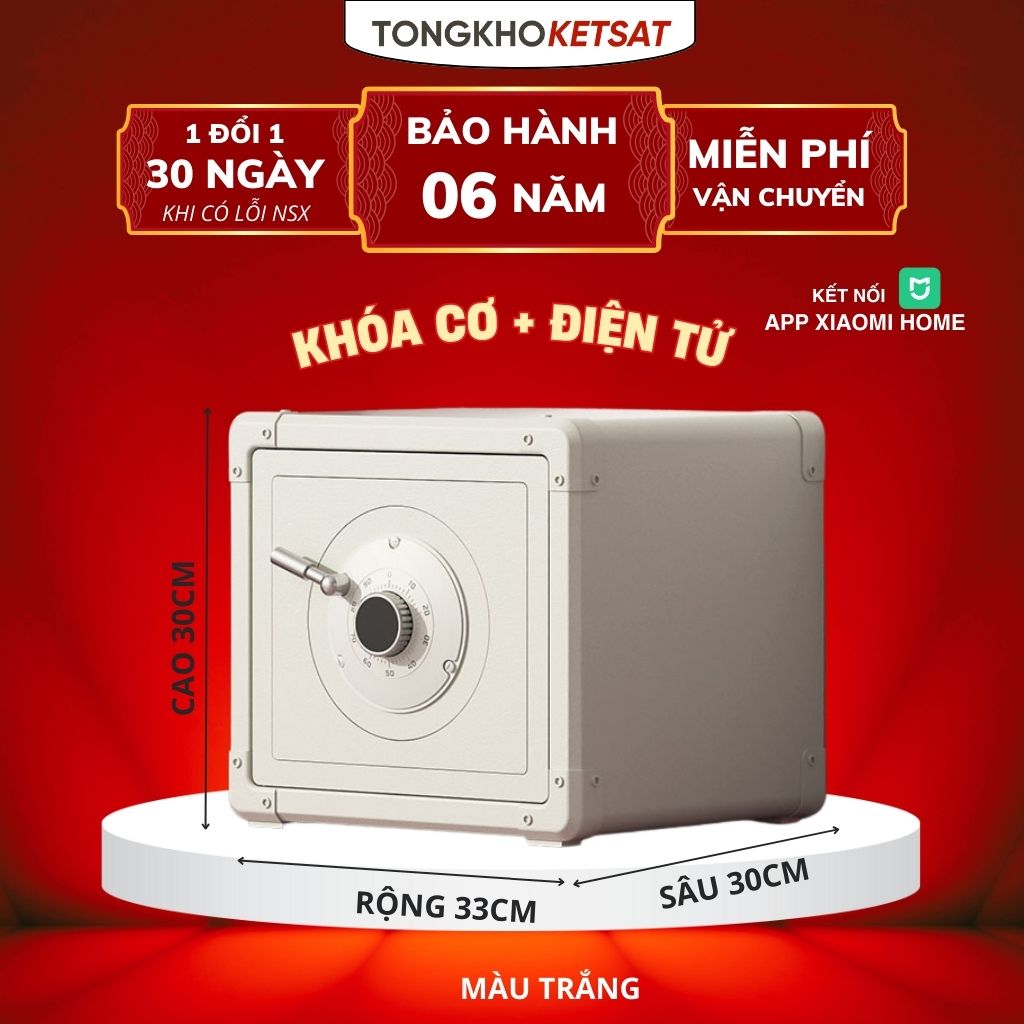 Thông số chi tiết két sắt mini thông minh 30J