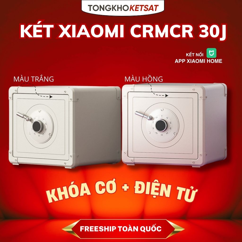 Két sắt Xiaomi CRMCR 30J mini thông minh