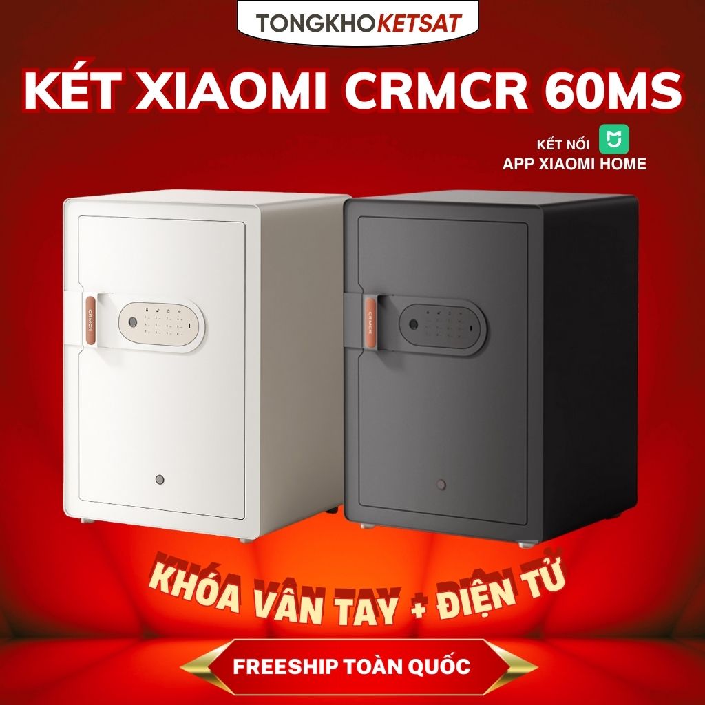 Két Xiaomi CRMCR 60MS Thông Minh Kết Nối APP Điện Thoại
