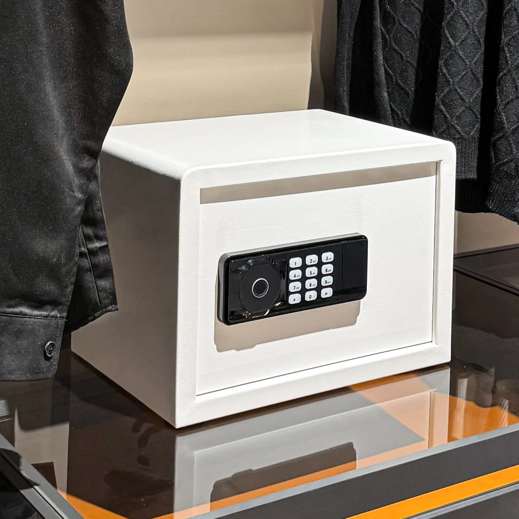 Két Sắt Xiaomi CRMCR 25LN – Nhỏ Gọn Để Tủ Bàn Làm Việc, Khóa Vân Tay Điện Tử