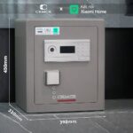 Két Sắt Xiaomi CRMCR 45LB Vân Tay Điện Tử Xác Minh Danh Tính Người Mở