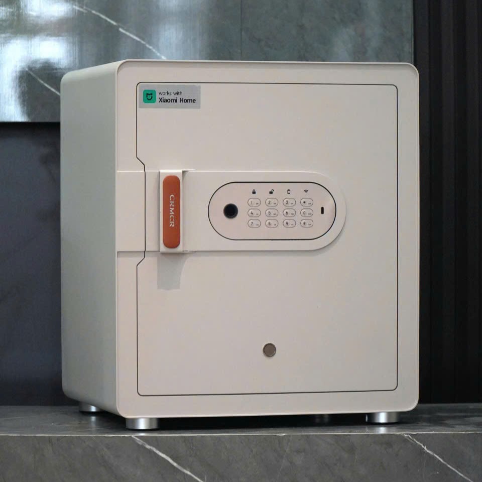 Két Sắt Xiaomi CRMCR 45MS – Vân Tay Điện Tử Xác Minh Danh Tính Người Mở
